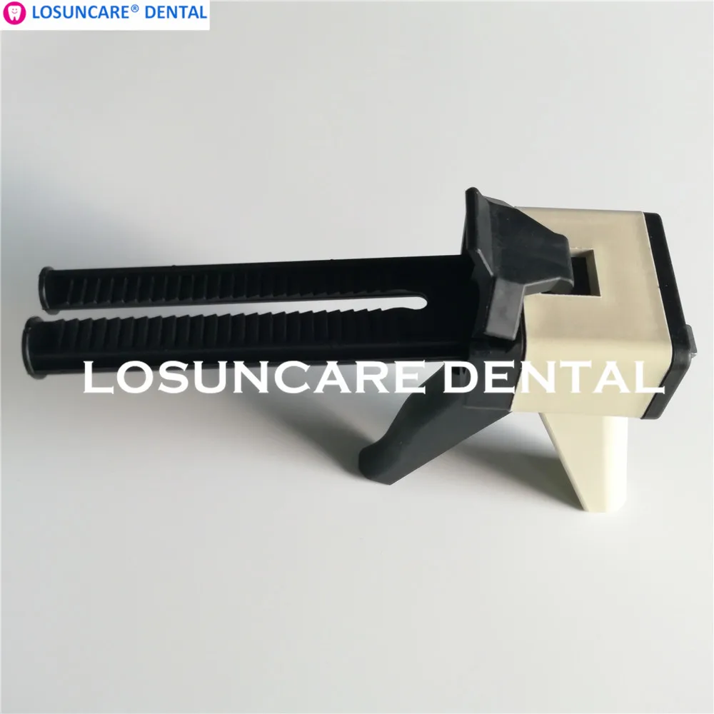 LOSUNCARE 1 шт. стоматологического оборудования силиконовая резина впечатление Mixing дозирования AB Gun 1:1 1:2 чеканка Стоматологических Дозатор