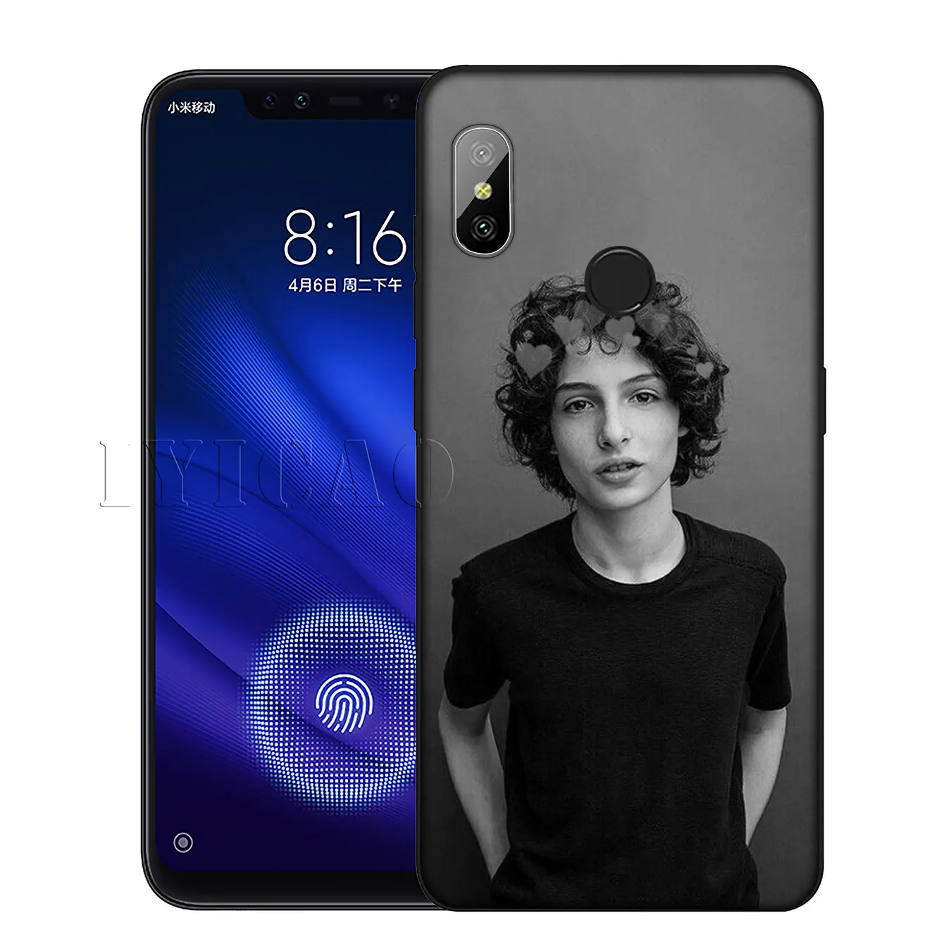IYICAO TV Finn Wolfhard Overseas Things Custom Silicone Soft Case for Xiaomi Redmi 6A 5A Note 7 4 4X 5 Plus 6 Pro Black Cover |