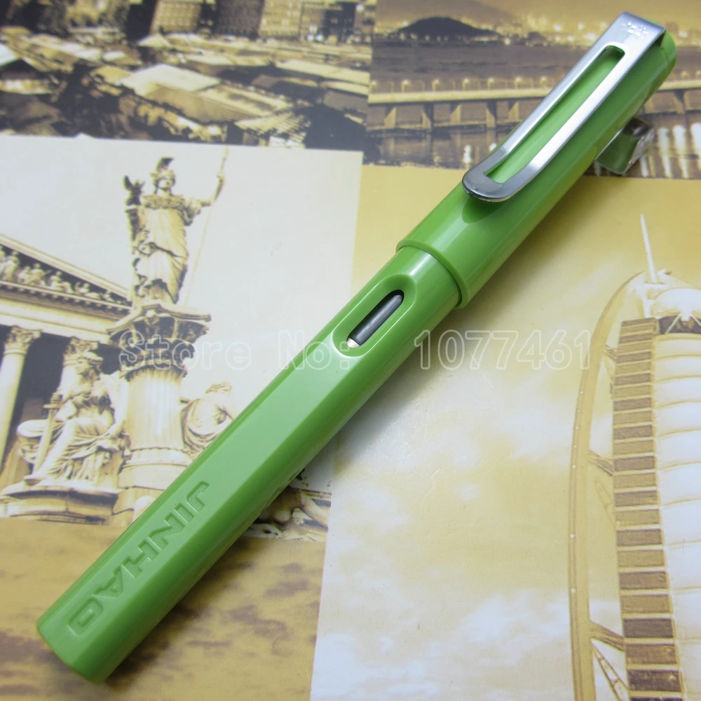 Перьевая ручка Jinhao J3T52 для офиса черный белый красный синий зеленый желтый