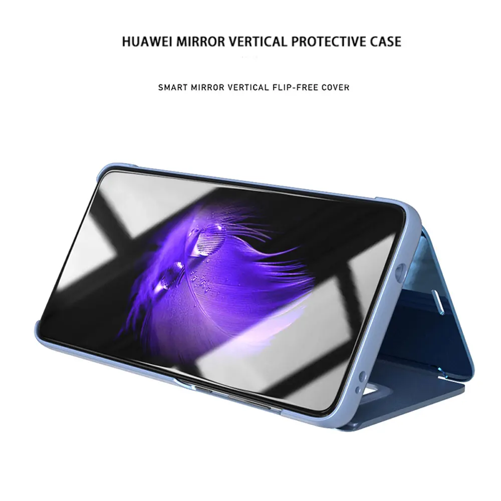 Прозрачный умный зеркальный флип-чехол для HUAWEI P30 PRO LITE P30PRO P30LITE MATE 20 X P Smart 2019 Honor 8X
