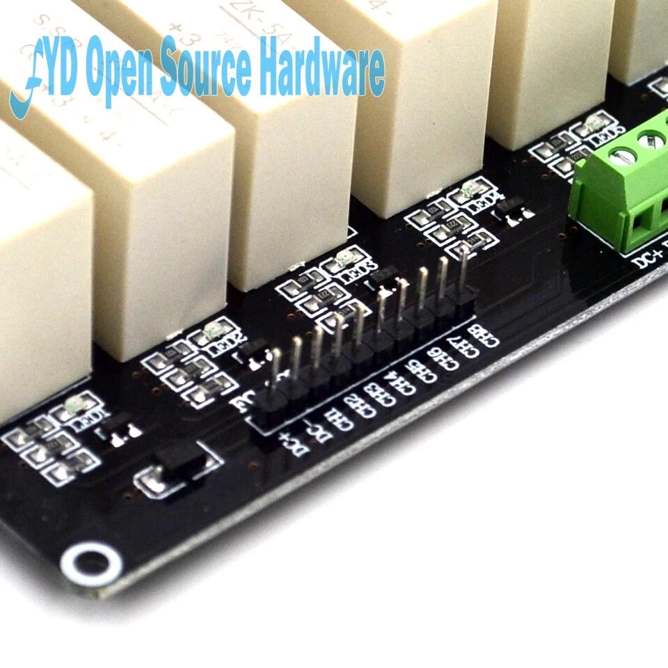 Модуль твердотельного реле 8 каналов 5 А высокоуровневый триггер управление