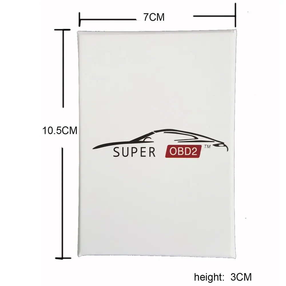Супер чип OBD2 автомобильный тюнинг коробка разъем и привод SuperOBD2 больше