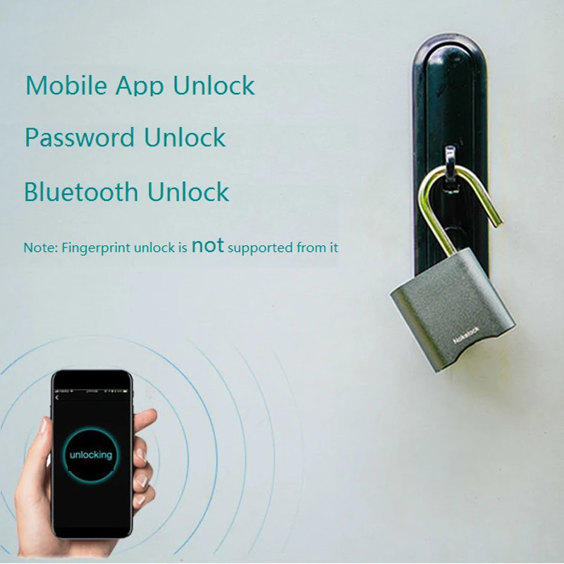 Wouwon мини смарт замок Bluetooth Блокировка электронный пароль без ключа