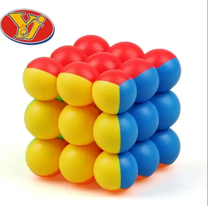 YongJun Bead 3x3x3 магический куб скоростной Yongjun пазл 60 мм липкие кубики для