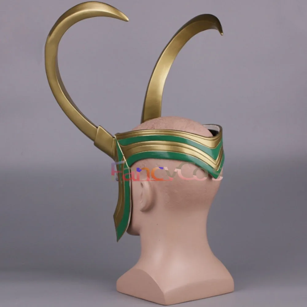 Thor: Ragnarok Loki Laufeyson Маска Косплей Шлем Хэллоуин ПВХ маска реквизит подарки Высокое