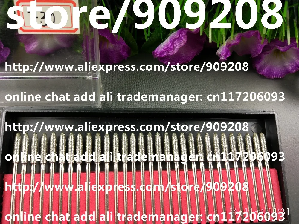 Стоматологический зубной протез из карбида кремния bur Алмазный F30 шлифовальный