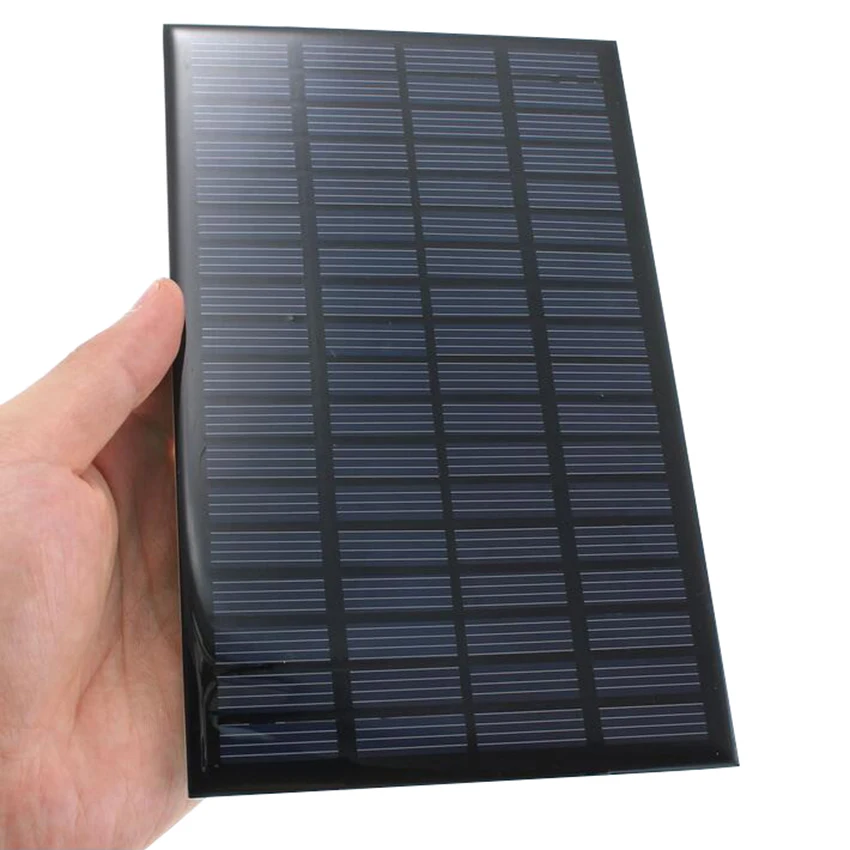 18V 2 5 W 138mA Универсальный эпоксидные панели солнечных батарей Мини