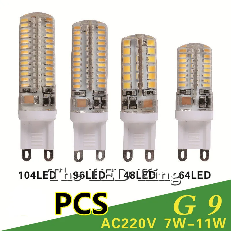 2019 Cree горячая Распродажа светодиодная лампа G9 кукурузная Лампа AC 220V 7W 9W 12W SMD 2835 3014