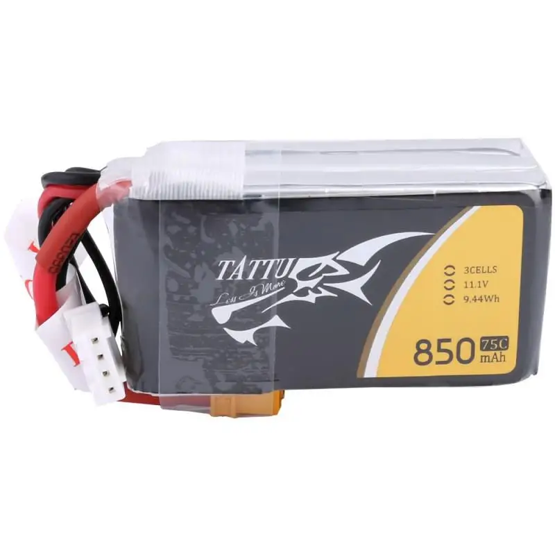 LeadingStar ACE TATTU 11 1 В 850 мАч 75C 9.44Wh 3S 1P Lipo Battery XT30 Plug|Детали и аксессуары| |