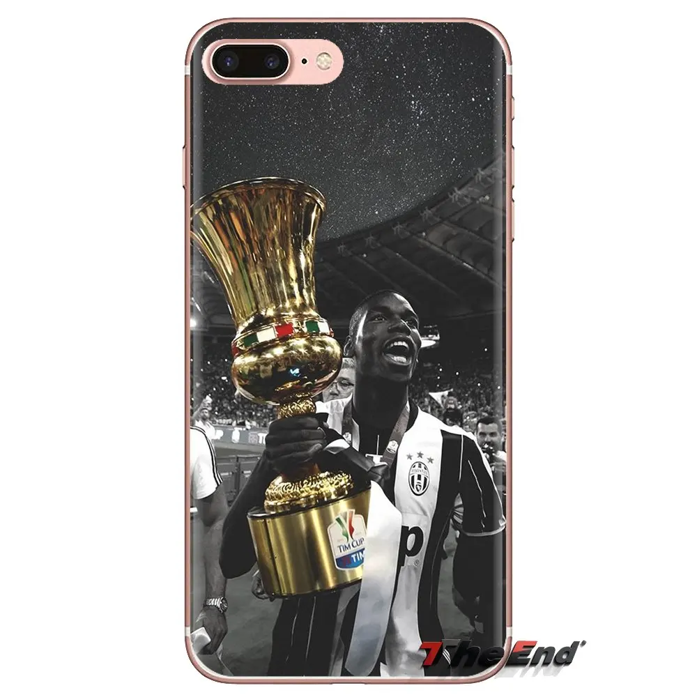 Soft Transparent Shell Covers For Xiaomi Redmi 4A S2 Note 3 3S 4 4X 5 Plus 6 7 6A Pro Pocophone F1 Paul Pogba |