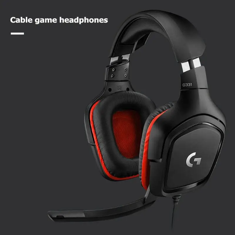 Logitech G331 3,5 мм Проводная гарнитура стерео наушники-вкладыши Наушники с микрофоном