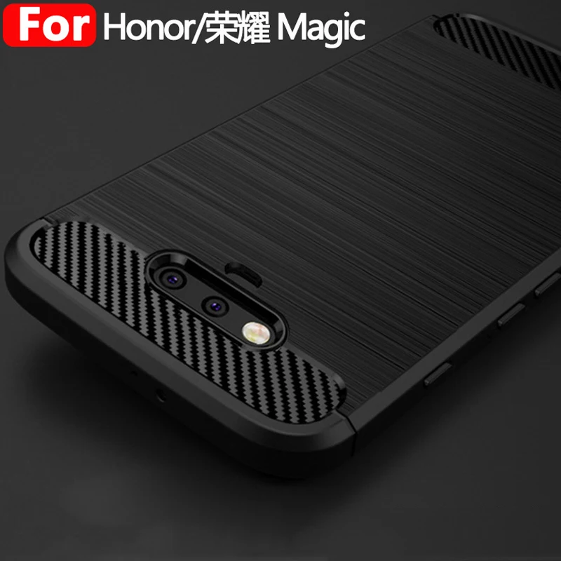 Для Huawei Honor магия кремния защитный чехол Magic телефона ТПУ телефон Ultra Slim роскошь +