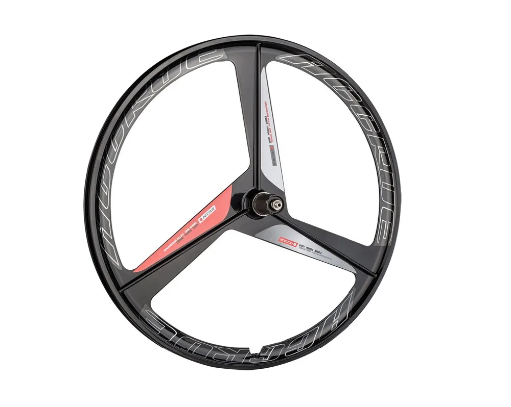 Из магниевого сплава колеса велосипеда дороги колесо Набор 3 Спицы fixie Mag Сплав Fixed