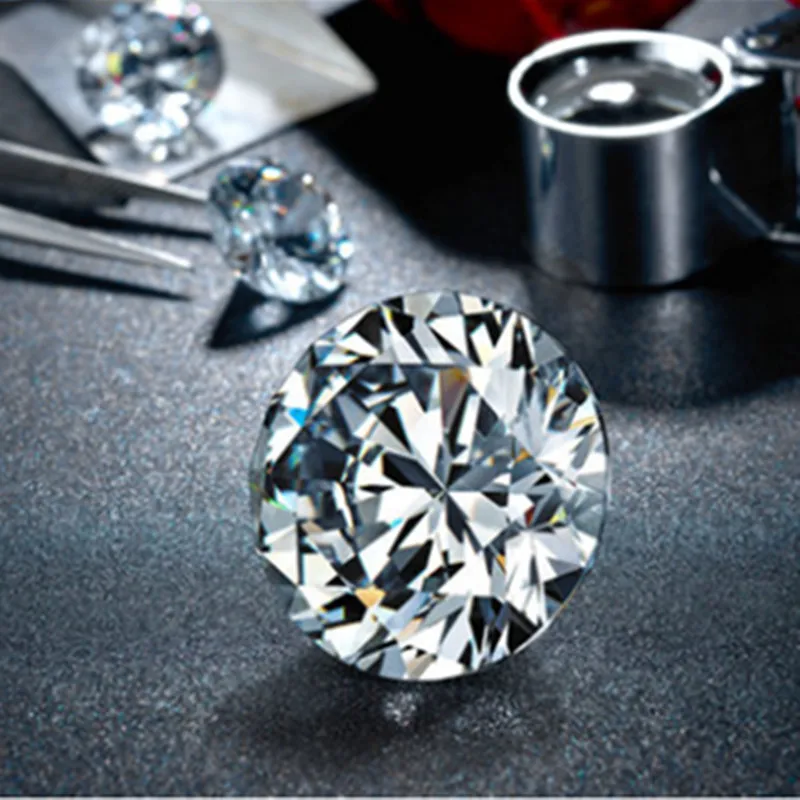 ZOCAI GIA 1.0 CT d/VVS2/EX Сертифицированные Алмазе натуральным diamond | Украшения и