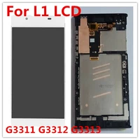 5 5 inch lcd display for sony xperia l1 g3312 touch screen digitizer sensor panel assembly g3311 g3313 frame