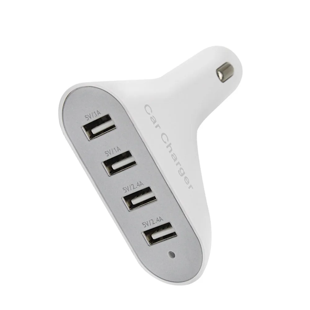 4 порта USB в автомобильном зарядном устройстве 6 8а (макс.) Адаптер для mp3 плееров
