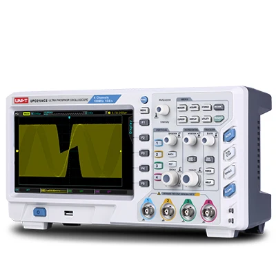 UNI-T UPO2104CS Ultra Phosphor Oscilloscopes 4CH 100MHZ Scopemeter Scope Meter 7 Inches Widescreen LCD Displays USB Interface |