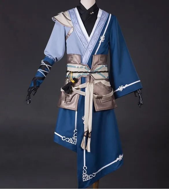Сказочный меч 6 yue Jin Zhao мужской Аниме Косплей Костюм Hanfu Мужской полный комплект