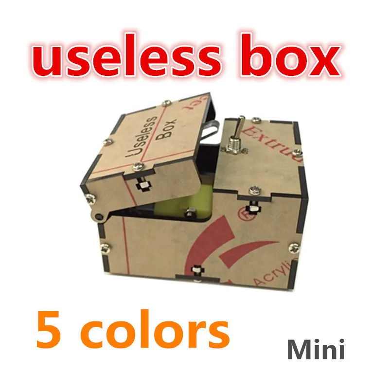 Мини бесполезный Box Kit Leave Me Alone коробке Большой Geek подарок собраны/DIY прикол