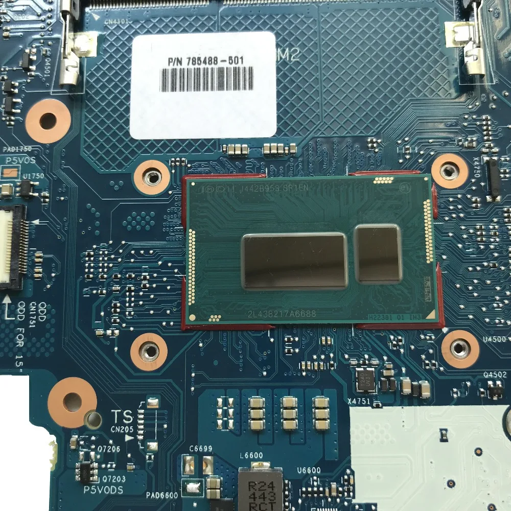 16 ГБ Оперативная память для hp сильнее X360 13-AC Материнская плата ноутбука DAX31MB1AA0 W/SR341 i7-7500U процессор Протестированы