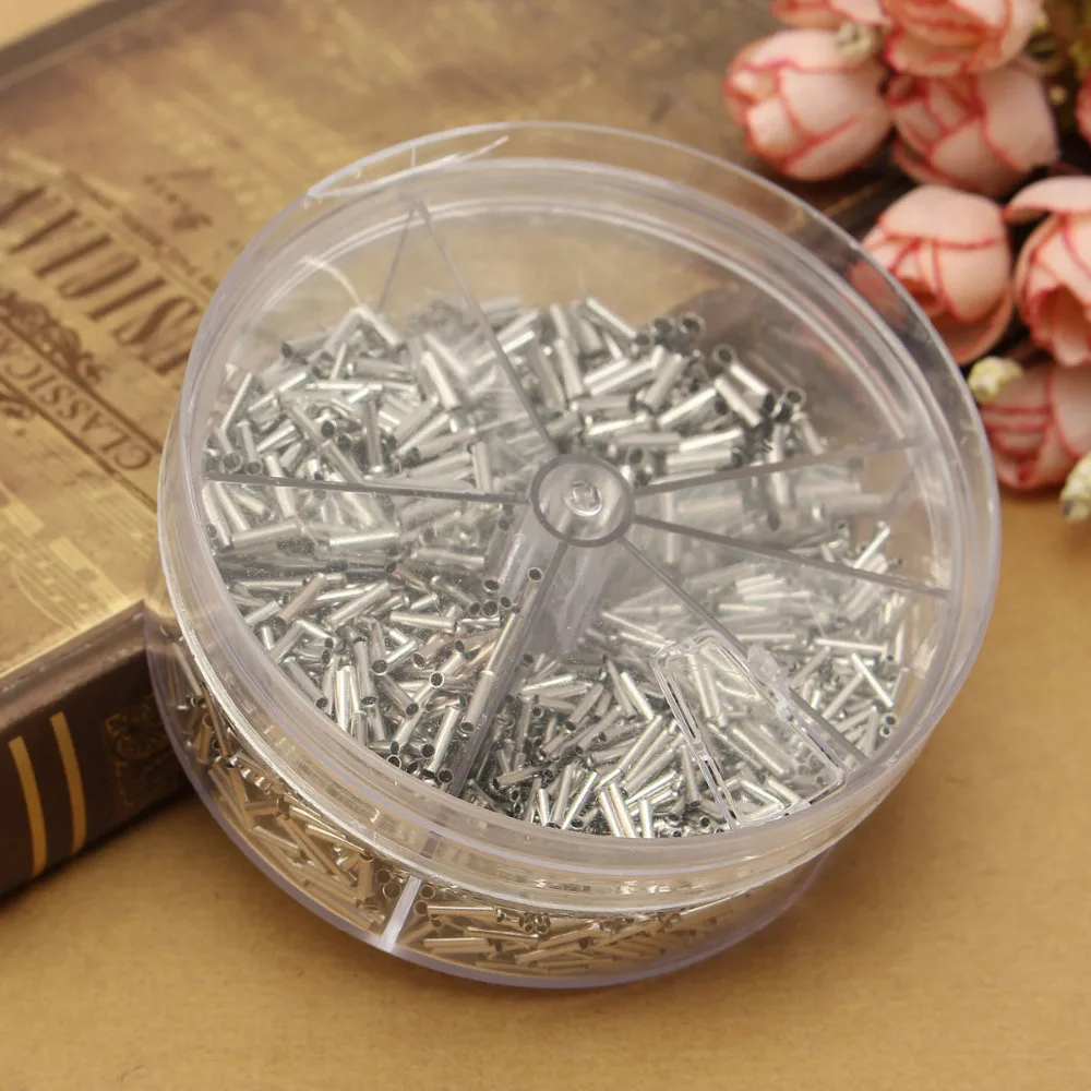 Круглая коробка 1900 шт. изолированный голой медный обжимной провод