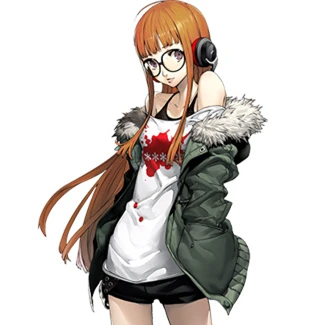 

persona 5 Futaba Sakura Hair Cosplay Wig +Hairnet