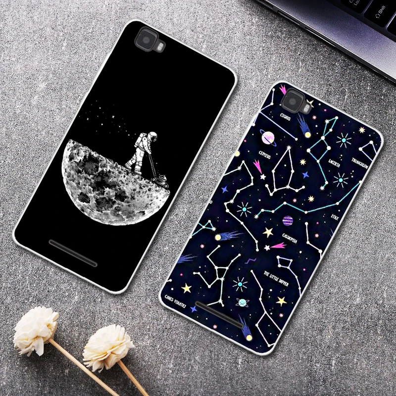 Case For Dexp Ixion El450 Force 5.0 inch Printing Drawing Silicone Phone Cases Cover Inch |