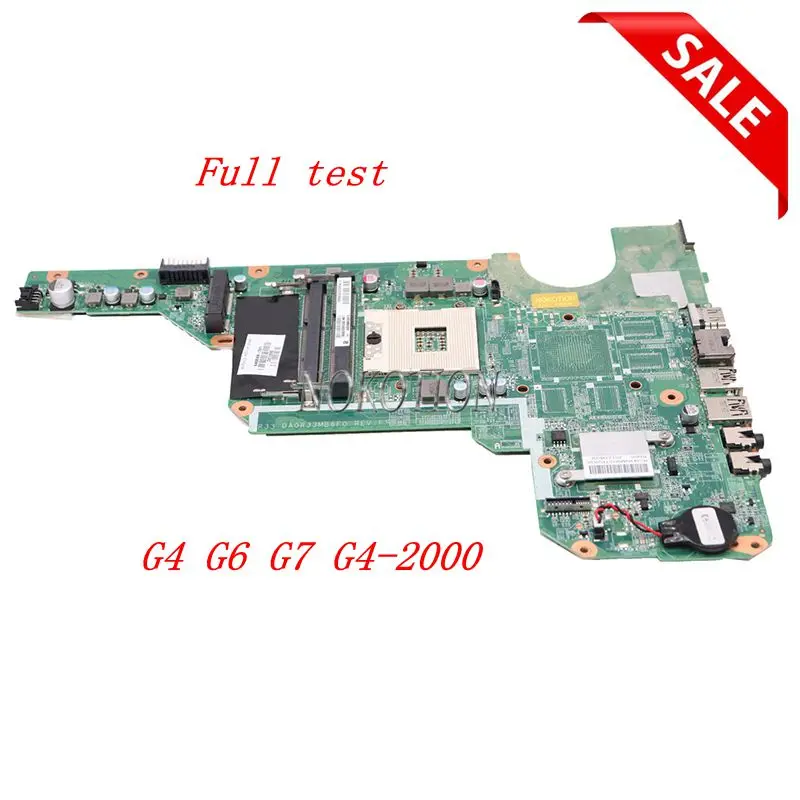 

NOKOTION материнская плата для ноутбука HP Pavilion G4 G6 G7-2000 G6-2000 G4-2000 основная плата DA0R33MB6E0 680568-501 680568-001 HM76 DDR3