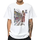 Мужская хлопковая футболка LettBao, с изображением большого ЛЕБОВСКИ, пижон, модная Винтажная футболка с коротким рукавом, летние топы