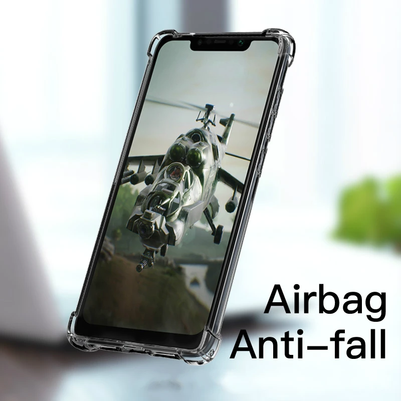 For Xiaomi Redmi K20 Pro Note 7 6 5 6A 4X Case Shockproof Shell Cover TPU Soft Clear Bag Mi 9 8 SE Lite 6X 5X |