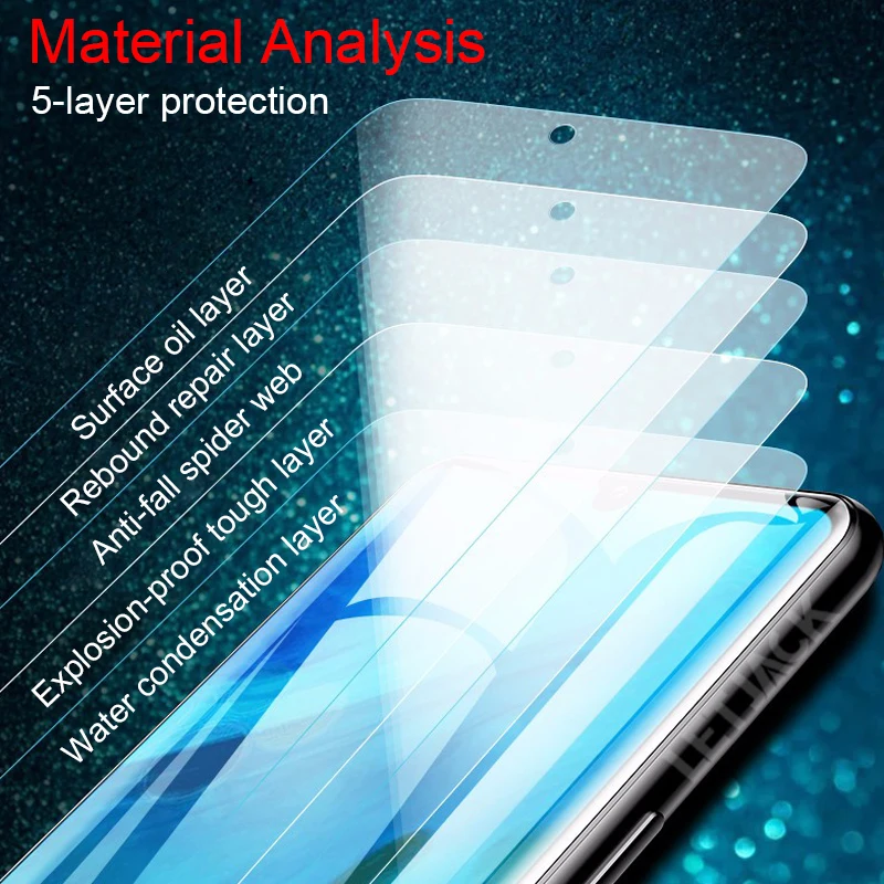 Защитная пленка для Huawei P30 Pro Lite Nova 3 3i 3e 4 4e Honor V20 9i 8C 8X Max|Защитные стёкла и плёнки