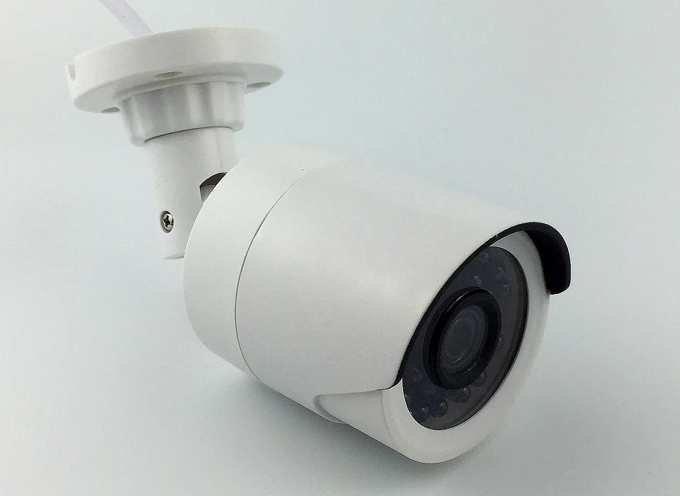 Sony IMX323 + 3516C 3.0MP H.265 IP Пластик пуля Камера Низкая освещенность 2048*1536 24 светодиодами