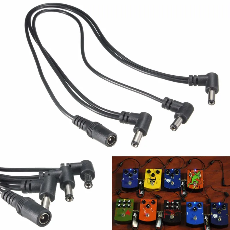 3 Way 9V гитарный эффект цепь для педалей блок питания сплиттер Кабель-адаптер для музыкальных инструментов аксессуары для бас-гитары запчасти