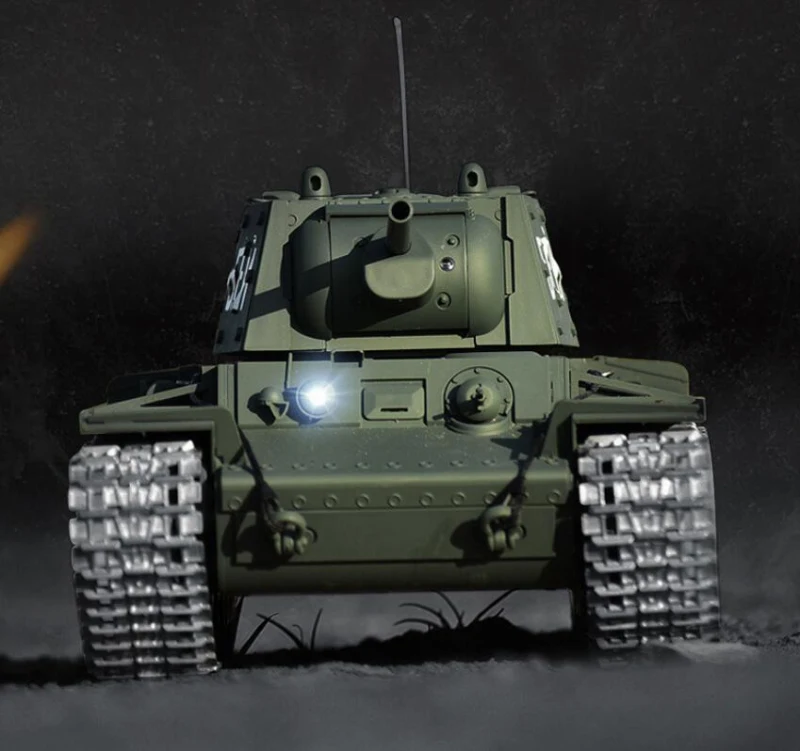 Российский KV 1 бронированный боевой танк с дистанционным управлением модель 1:16