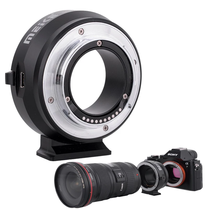 MK S AF4 кольцо адаптер для объектива с автофокусом SONY micro одной камеры Canon EF/EF NEX