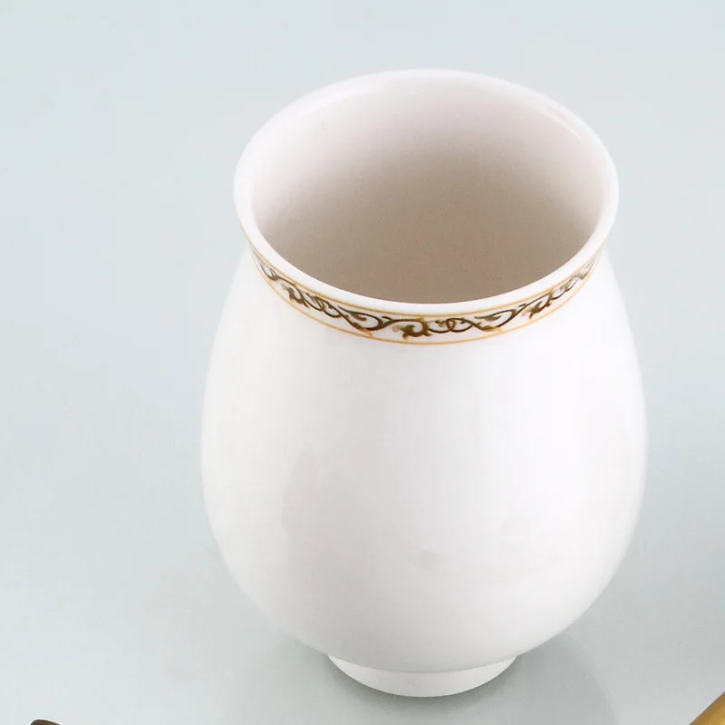 Cup for Toilet Brush Держатель для туалетной щетки для ванной комнаты, античный латунный Цвет, твердый латунный материал, настенный, Традиционный европейский тип для отеля - Цвет: Cup for Toilet Brush