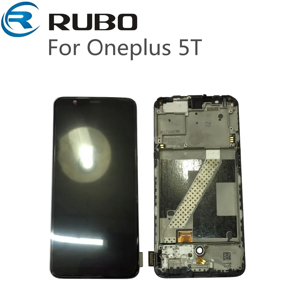Для Oneplus 5T ЖК дисплей сенсорный экран с рамкой дигитайзер сборка сменный