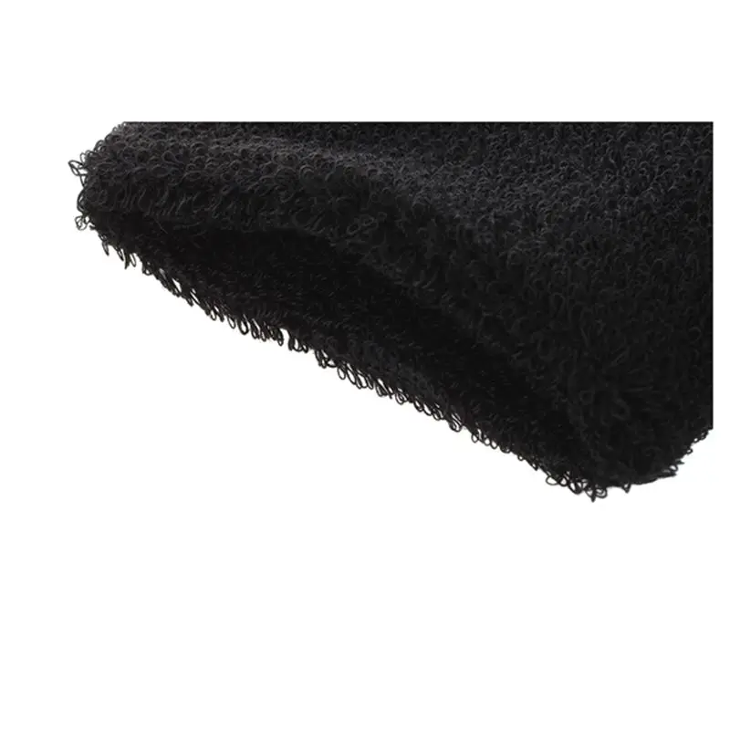 Черный эластичный махровый спортивный Напульсник для запястья 2 шт.|Поддержка