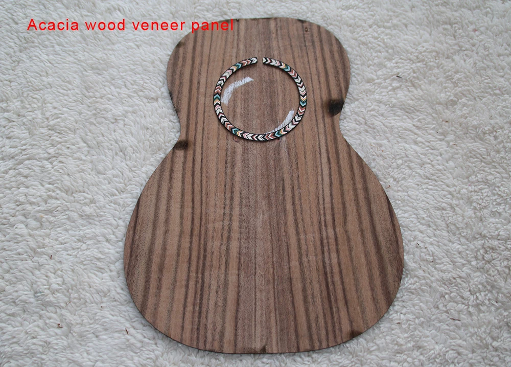 23 дюймов/26 дюймов DIY Ukelele комплект Гавайские гитары укулеле Акация дерево задняя сторона тела черное дерево гриф набор все один комбинированный цвет оболочки звук