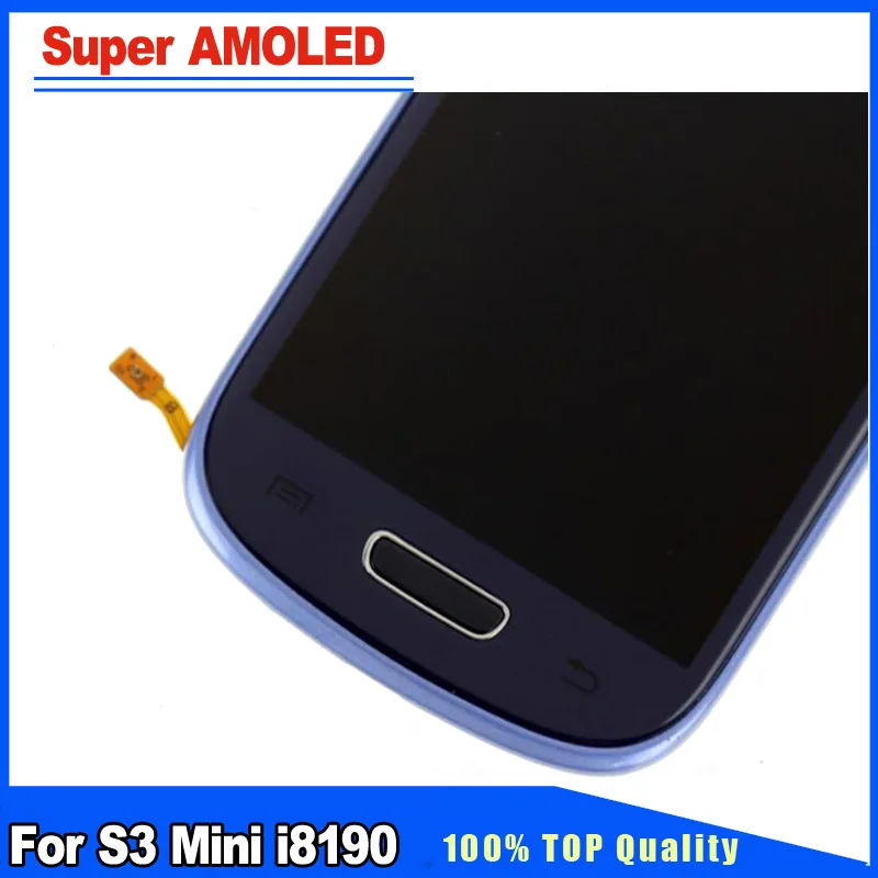 100% Протестировано для samsung Galaxy S3 мини i8190 Super AMOLED ЖК-дисплей Дисплей Сенсорный