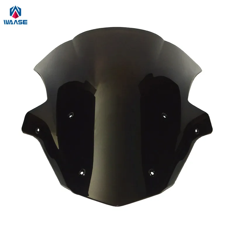 

Waase мотоцикл двойной пузырь ветровое стекло Щит экран для Kawasaki Ninja ZX10R ZX-10R 2011 2012 2013 2014 2015