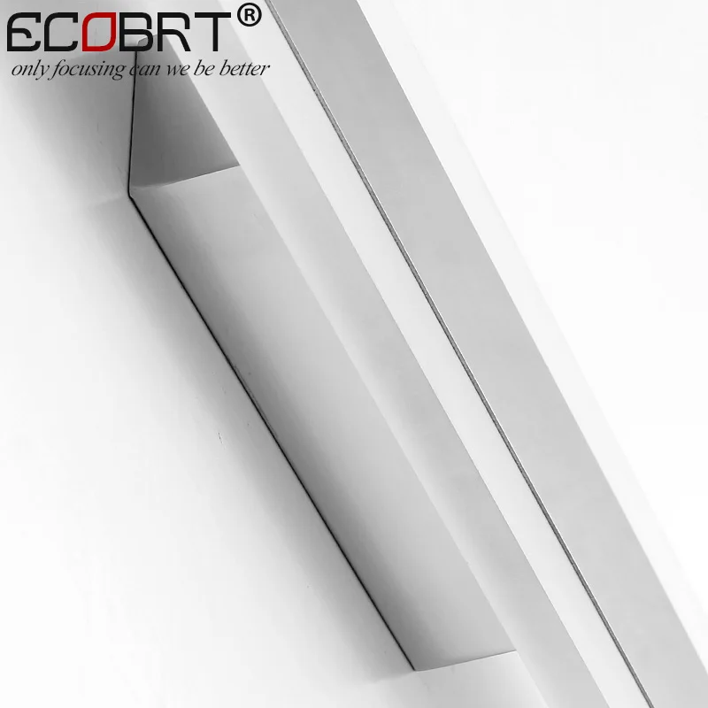 ECOBRT современные светодиодные зеркальные лампы 40 см 50 длинные квадратные