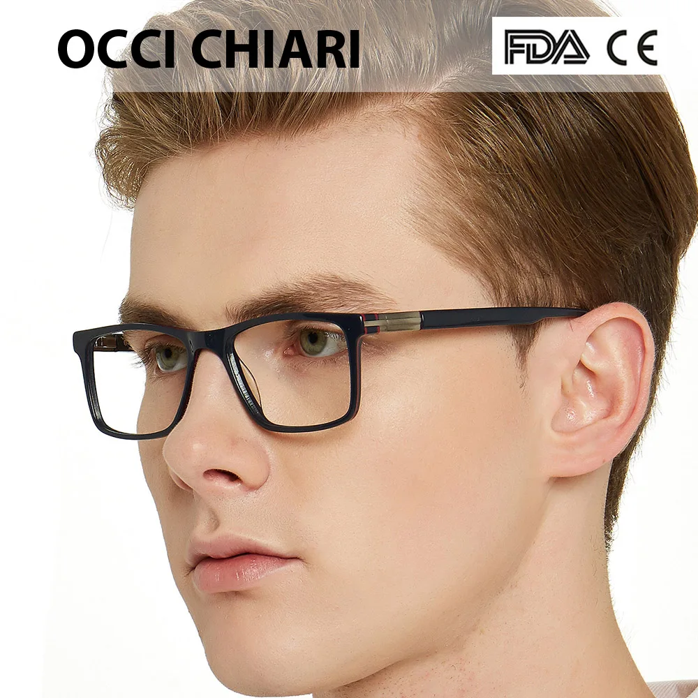 OCCI CHIARI/модные очки для мужчин брендовые дизайнерские с петлей на весну