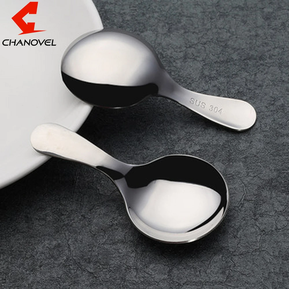 1 шт. детские мини-ложки из нержавеющей стали | Дом и сад