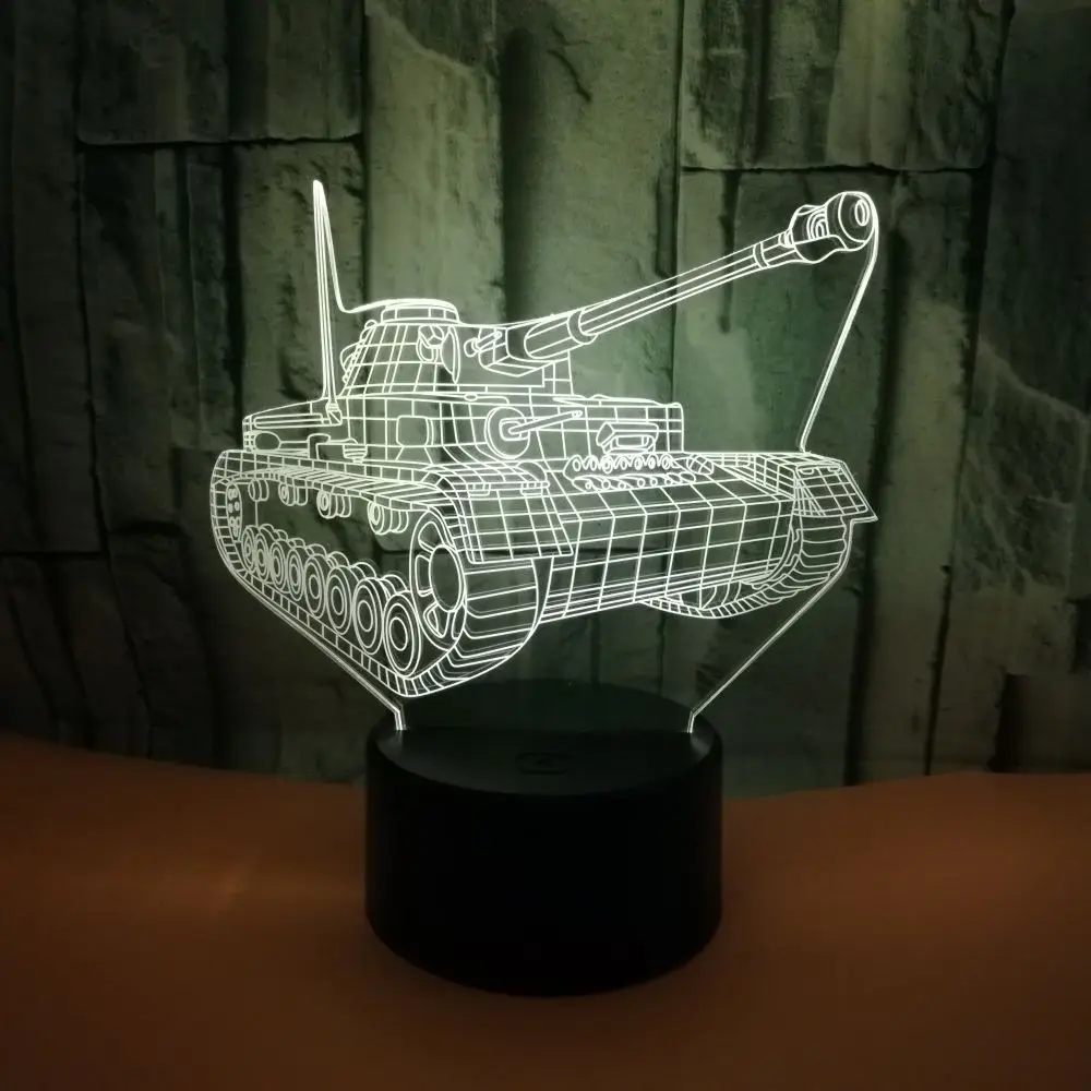 Настольная лампа от производителя прямая продажа креативная 3d Ночная для