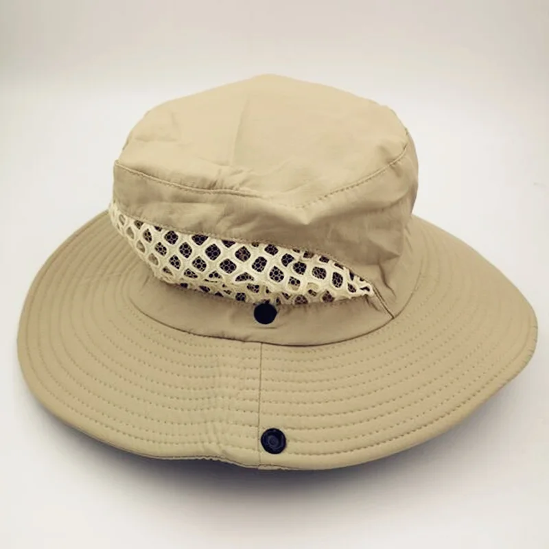 2019 New Fishman Bucket Sun Hat Wide Brim Military Hats Chin Strap Hiking Hunting Caps | Аксессуары для одежды