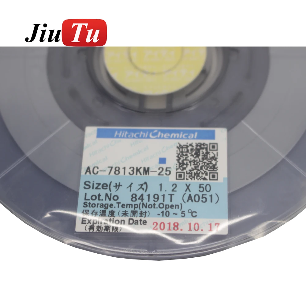 Оригинальная AC 7813KM 25 W1.2mm L50m 1 2 MM * 50M проводящая пленка ACF Анизотропная Пленка Клей