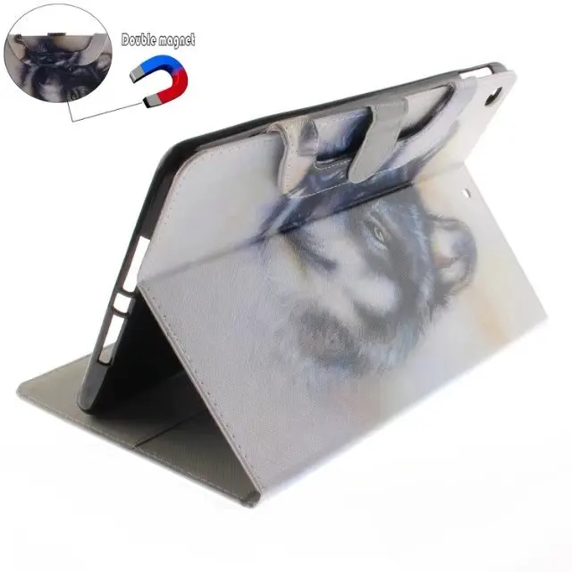 Модный чехол подставка из искусственной кожи для ipad 6 air 2 стильная сумочка