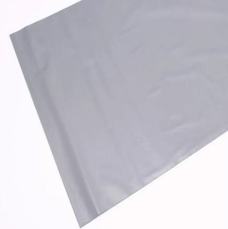 35*45 см курьерские Сумки Серебристая Курьерская сумка полиэтиленовый почтовый