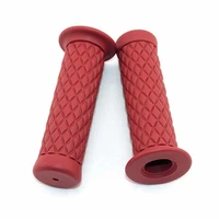 78 motorcycle grips non slip rubber bar end thruster grip 22mm comfort hand handlebar grip for red